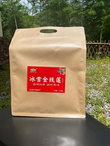 یخ-برف Anoectochilus roxburghii خشک شده گیاه کامل